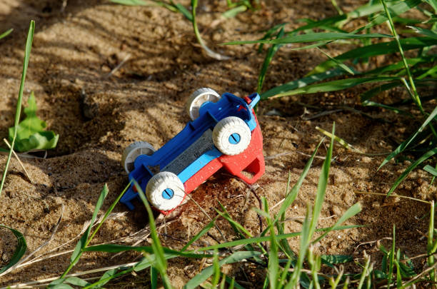 istock Old toys in the sandbox 1493948646