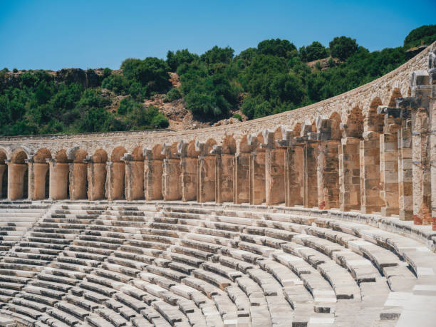 istock Aspendos amphitheater, Antalya, Turkey 1493951385