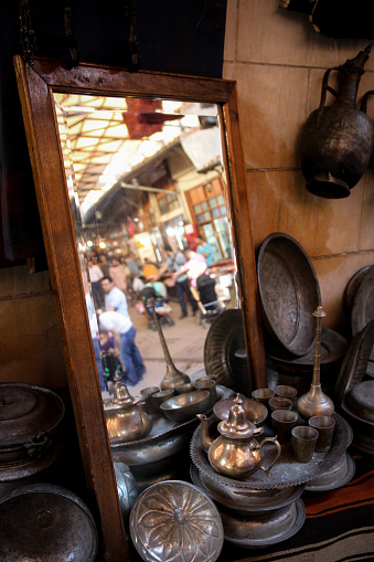 Türkiye gaziantep authentic coppersmiths bazaar