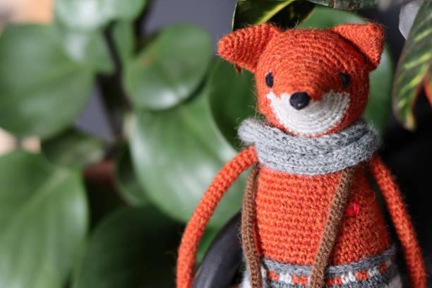 istock Amigurumi Fox Toy 1493982641