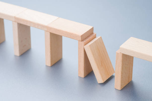 istock Disconnect wood bridge set by wood toy 1494003700