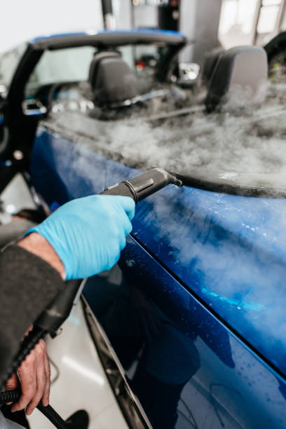 istock Car detailing and foil installation 1494010688