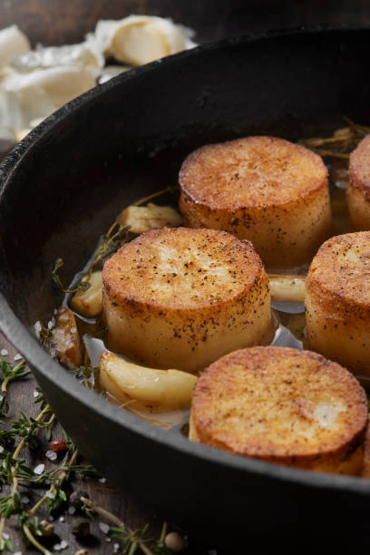 istock Fondant AKA Melting Potatoes in a Garlic and Thyme Butter 1494019387