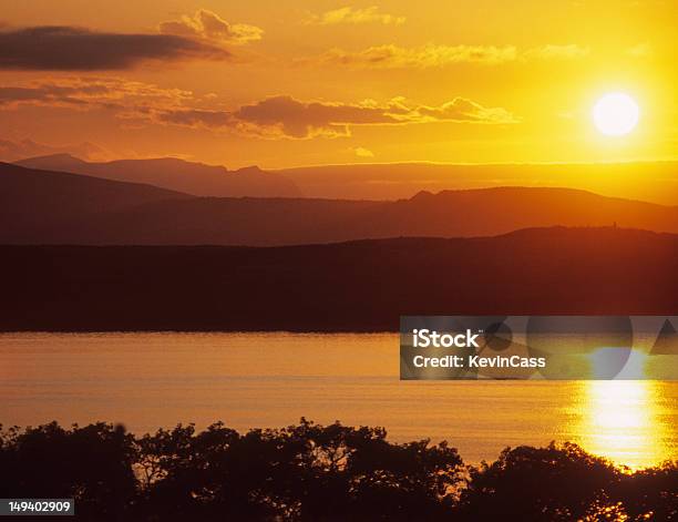 アヒルの湖の夕日 - ダック湖のストックフォトや画像を多数ご用意 - ダック湖, モンタナ州, 人物なし