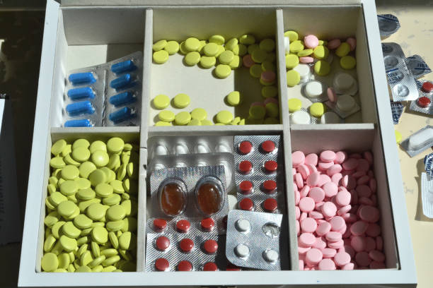 istock there are various medical pills in the casket 1494030869
