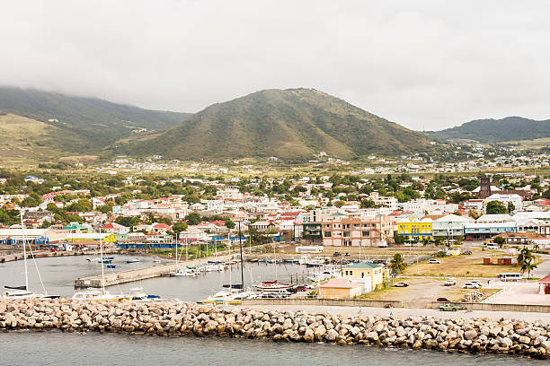 istock Colorful Shopping Area in St Kitts 149403087