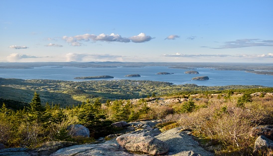 Cadillac Mountain Summit in Acadia National Park