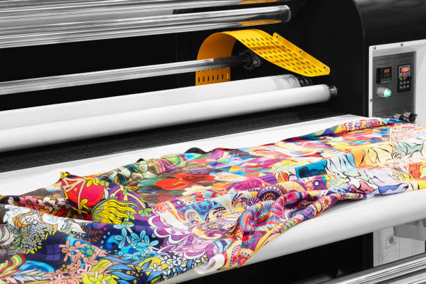 istock Industrial printing modern digital inkjet printer 1494041558