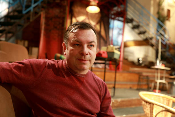 istock Man watching play in theater 1494054630
