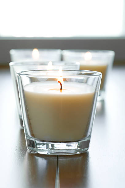 istock Candles in Glass Cups 149405624