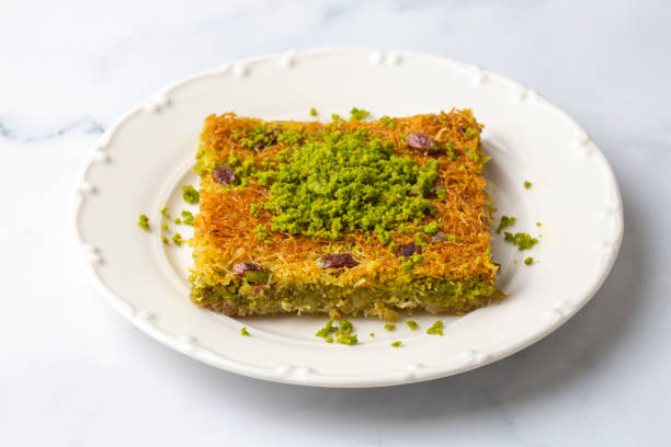 istock Turkish dessert antep kadayif - pistachio kadayif 1494057947