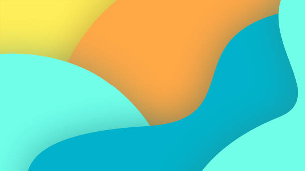 Towards the center, color background
