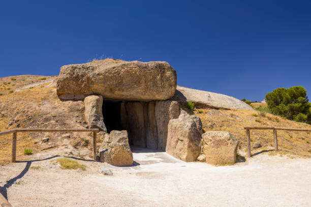 istock Dolmen de Menga from the 3rd millennium BCE, UNESCO site, Antequera, Spain 1494061688