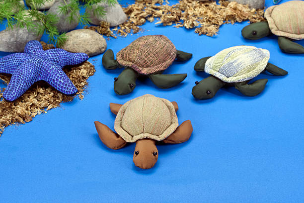 istock The turtles dolls, made of cloth 149406432