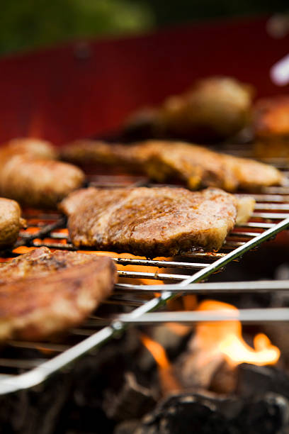 istock Barbecue in the garden, really tasty dinner! 149407779