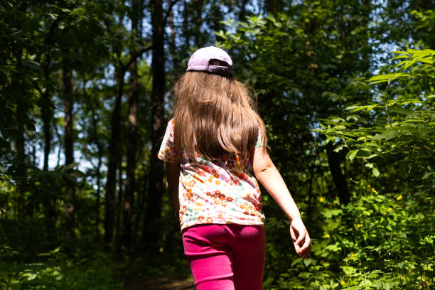 istock Young Girl in Forest 1494086169
