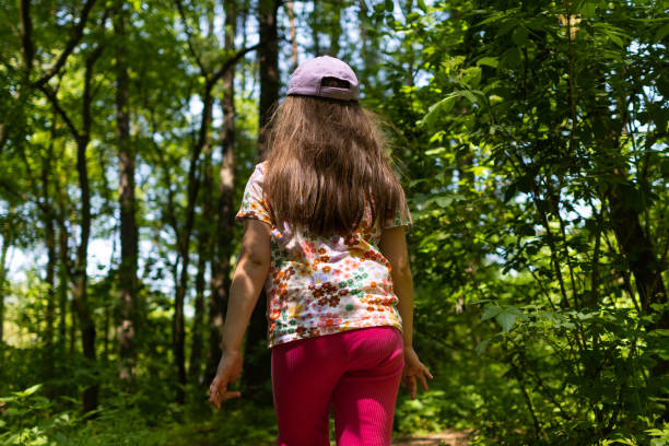 istock Young Girl in Forest 1494086335