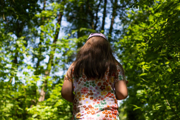 istock Young Girl in Forest 1494086337