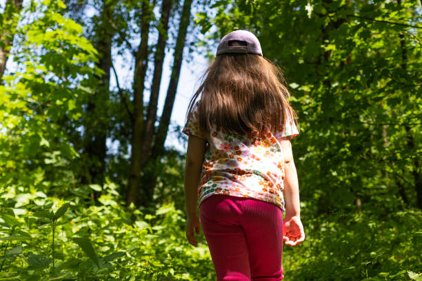istock Young Girl in Forest 1494086491