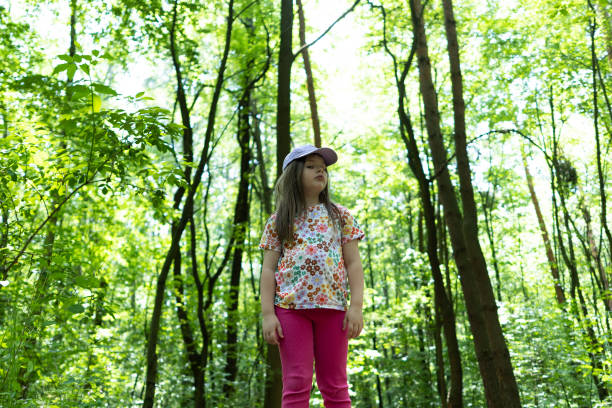 istock Young Girl in Forest 1494088725