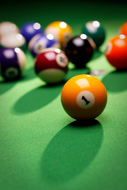 istock Closeup of ball number 1 149409373