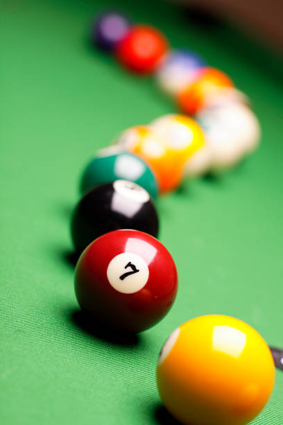 istock Closeup of number 7 149409496