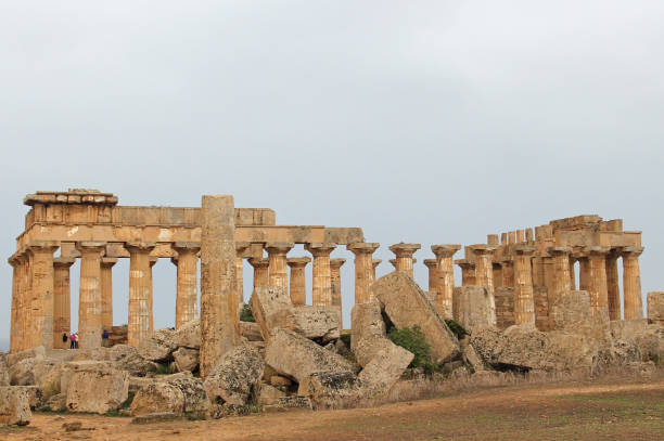 This is a Greek Doric temple, built in the 5th century BC, that some think was dedicated to Aphrodite.