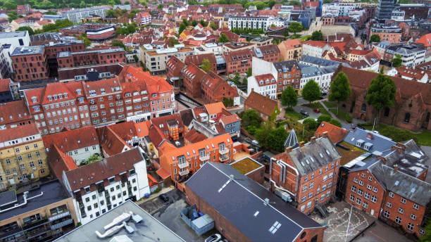 istock Aerial Panorama of  Odense 1494109341