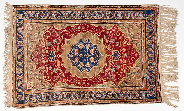 istock Isolated picture of a traditional middle-eastern rug 149411409