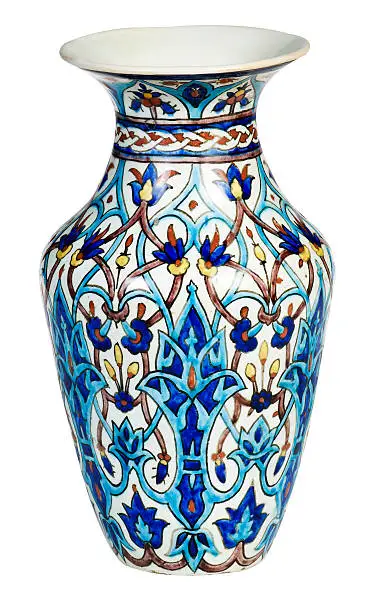 old vase clipping path