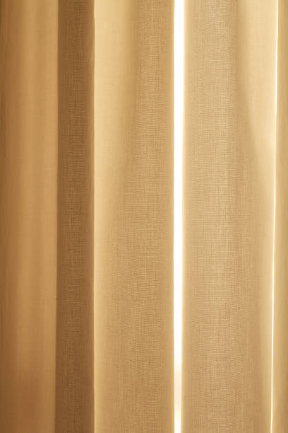 istock Close-up view of drapes with a little aperture 149411753