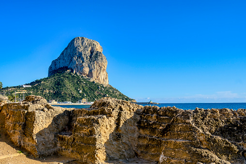 Daytime scene in Calp, Spain