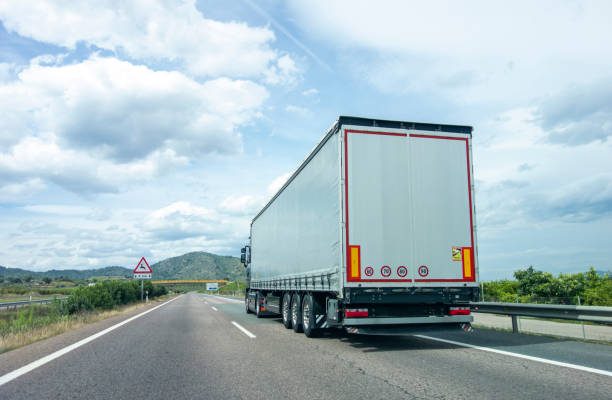 istock Truck on the road 1494123249