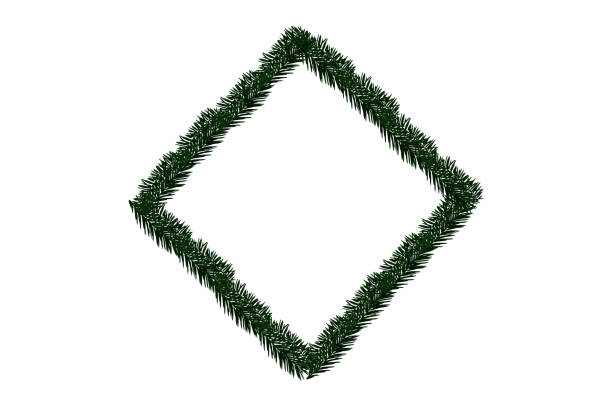 istock Christmas wreath decorate xmas new year frame art 1494126688