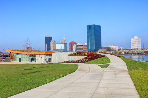 Downtown Fort Worth Texas from the Trinity River