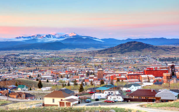 Butte, Montana stock photo