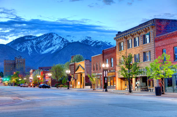 Ogden, Utah stock photo