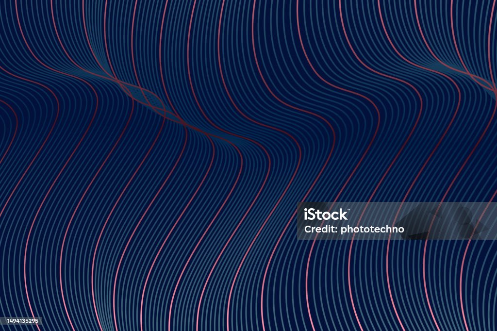 Laining Pattern Design Abstract Modern Gradient Wave Flowing Line Pattern Background For ...