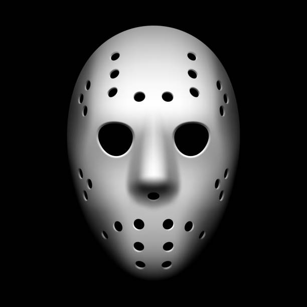 Hockey mask Hockey mask vector illustration face guard sport stock illustrations