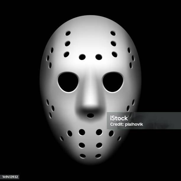 Hockey Mask Stock Illustration - Download Image Now - Hockey, Face Guard - Sport, Ice Hockey