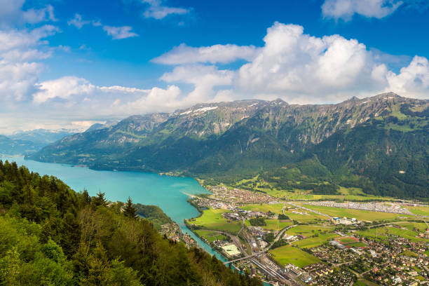 istock Panoramic view of Interlaken 1494139744