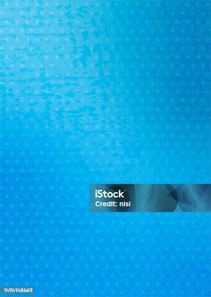 Hemp Leaf Pattern Blue Gradient Background Illustration Stock ...