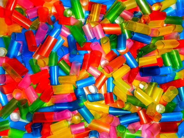 istock The colorful straw pieces look pretty 1494157111