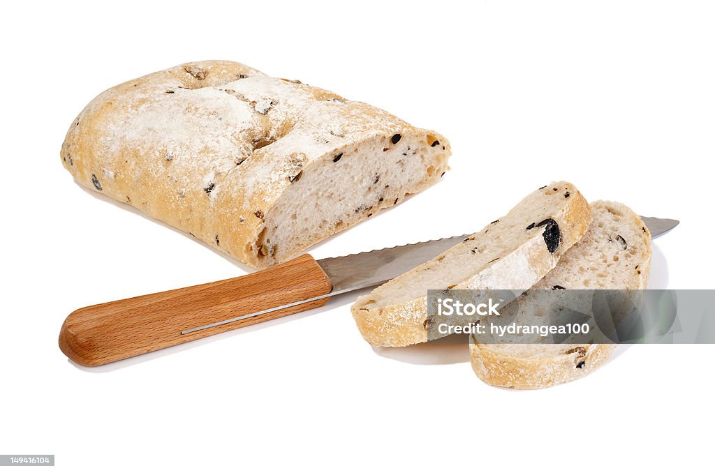 olive-Brot - Lizenzfrei Brotlaib Stock-Foto