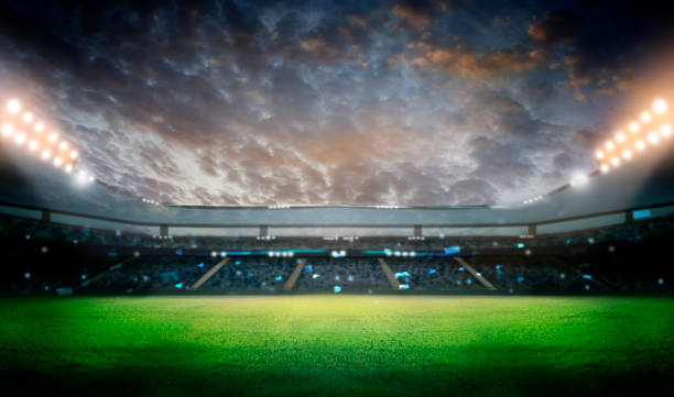 istock lights at night and stadium 1494166577