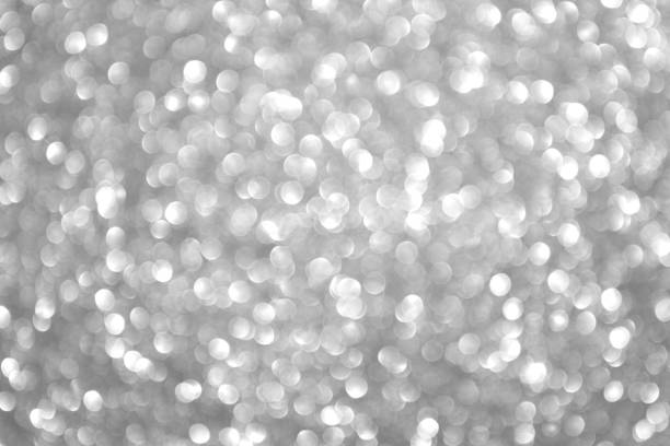 White sparkles stock photo