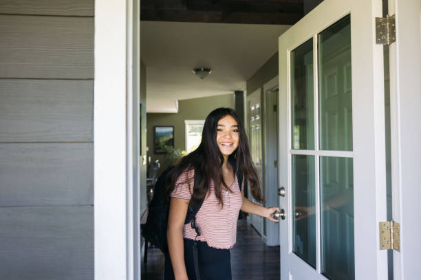 istock Middle School Student Leaving Home for School 1494170819