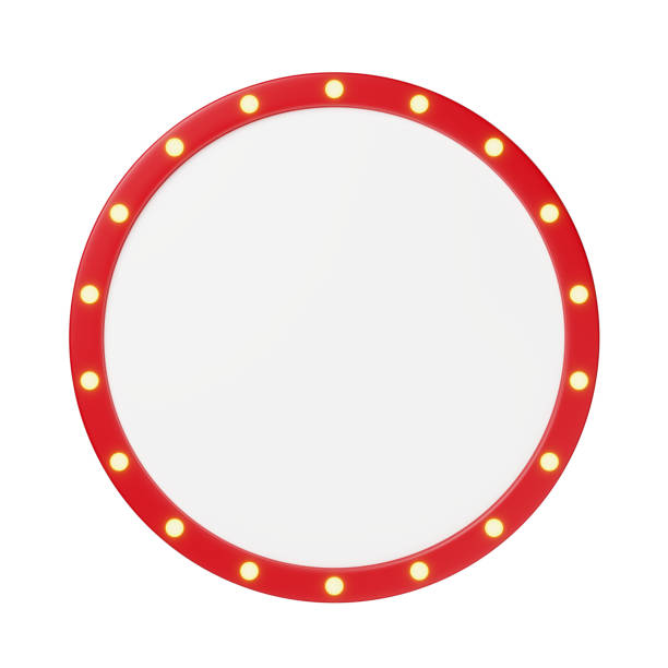 istock circle red vintage retro sign element isolated on white background. circle red vintage retro sign element isolated. circle red vintage retro sign element isolated 3d illustration render 1494176183