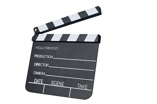 istock Film Slate with clipping path 149418409