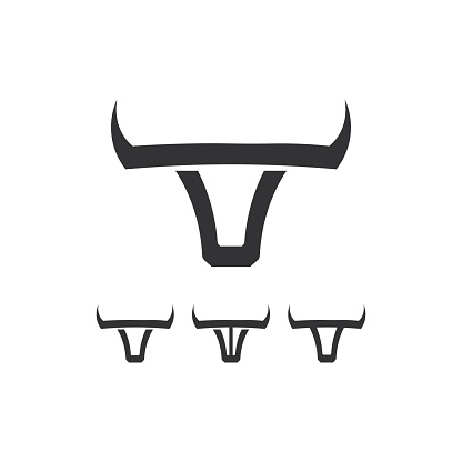 Bull buffalo head, cow, animal  mascot logo design vector for sport horn buffalo, animal, mammals, head logo, wild, matador